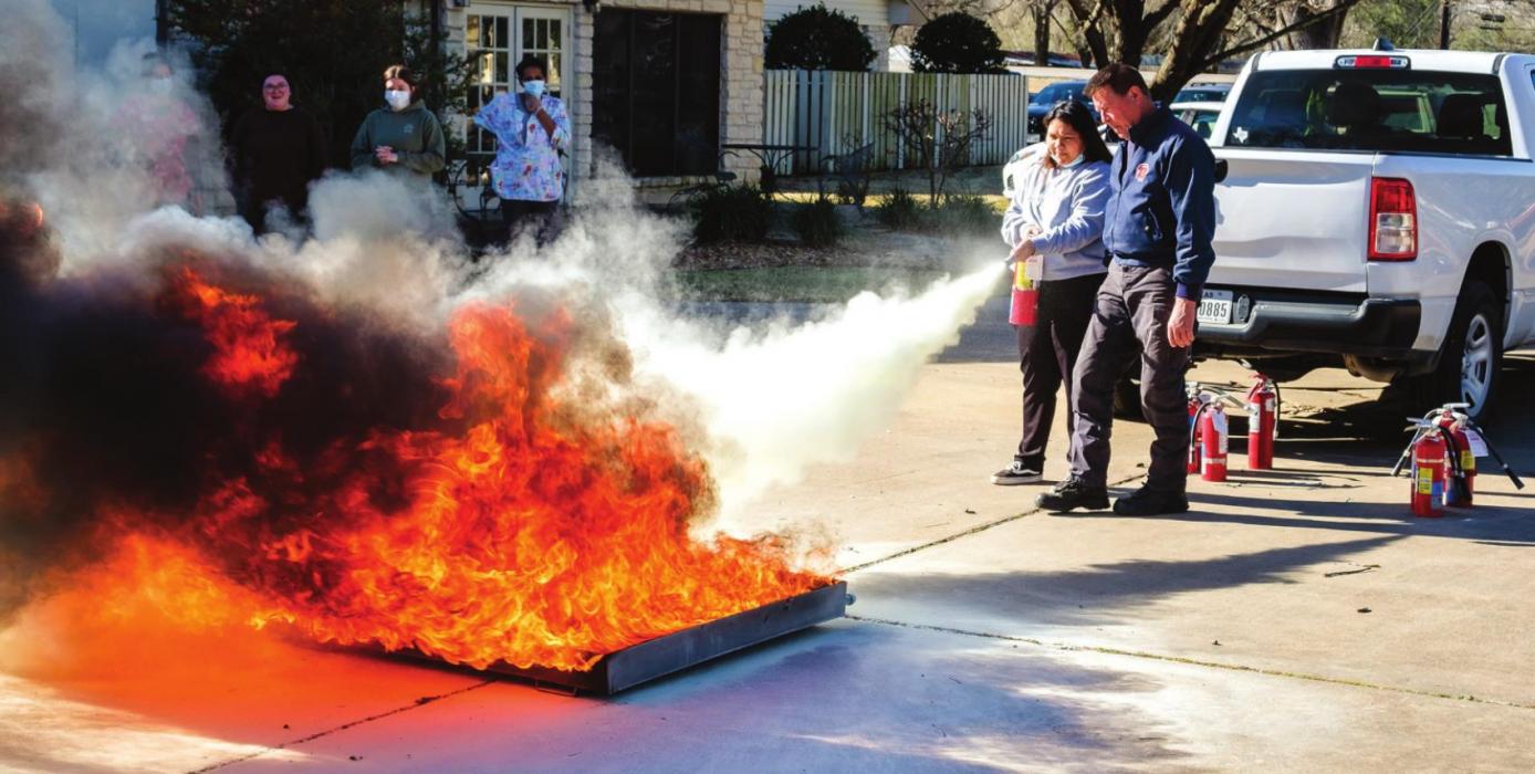 Hot Topic: Fire Extinguisher Training