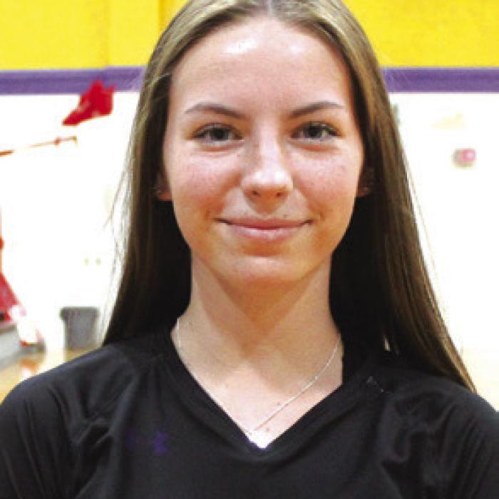 Hailey Hill got her 1000th varsity assist last week.