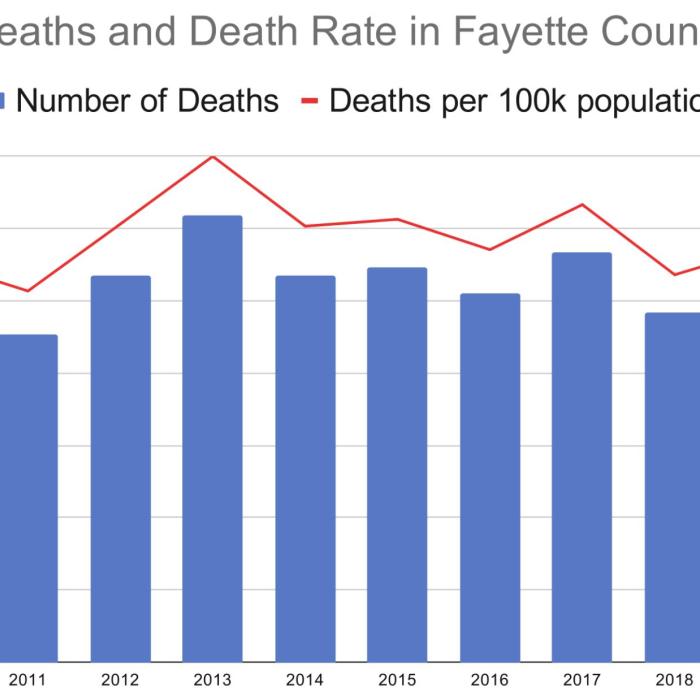 By Slim Margin, 2020 Was Deadliest Year in Recent History in Fayette County