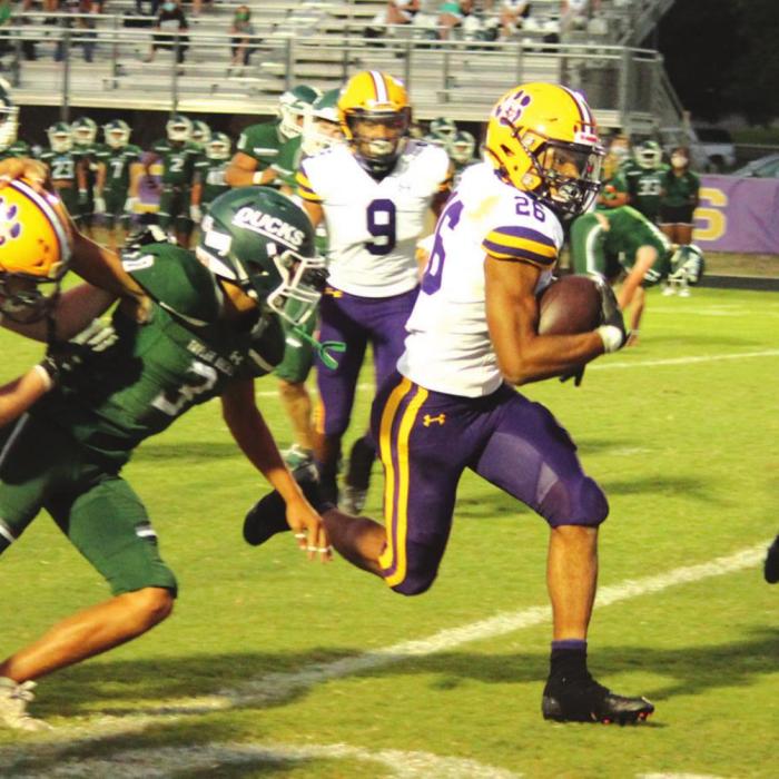 Leps Put Up 48 Points Before Halftime to Down Ducks