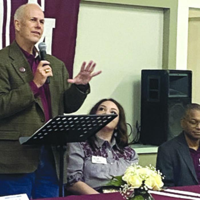 Tim Pylant, ‘84 President, Fayette County A&amp;M Club.