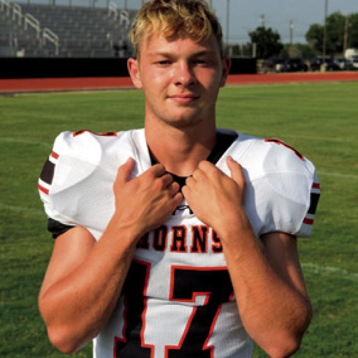 Caden Herzik caught a teamhigh five passes for 36 yards