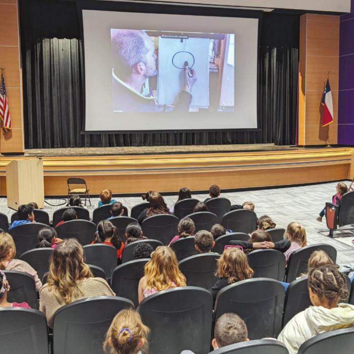 Virtual Author Visit at LGISD