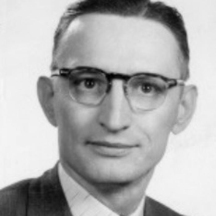 Amos Pavlik of La Grange was elected as the first president to serve as a full-time officer of the KJT at the XXXI General Convention at the Shamrock-Hilton Hotel in Houston. Mr. Pavlik had worked with the state KJT since 1938 when he was elected assistant secretary and, in 1941, state secretary, a post he still held at the time of his promotion