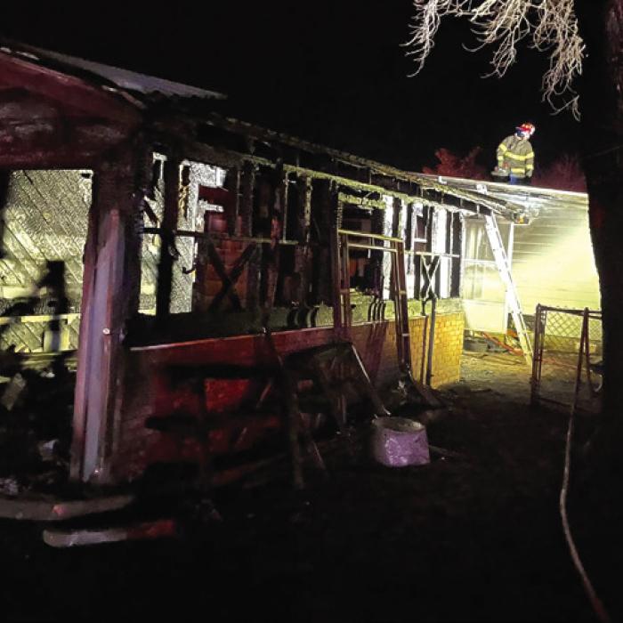 Here are images from the two structure fires the Schulenburg Fire Department responded to last week – left, the fire at Carmen Stoner’s house Tuesday, and right, the fire on Foster Branch Road Friday.