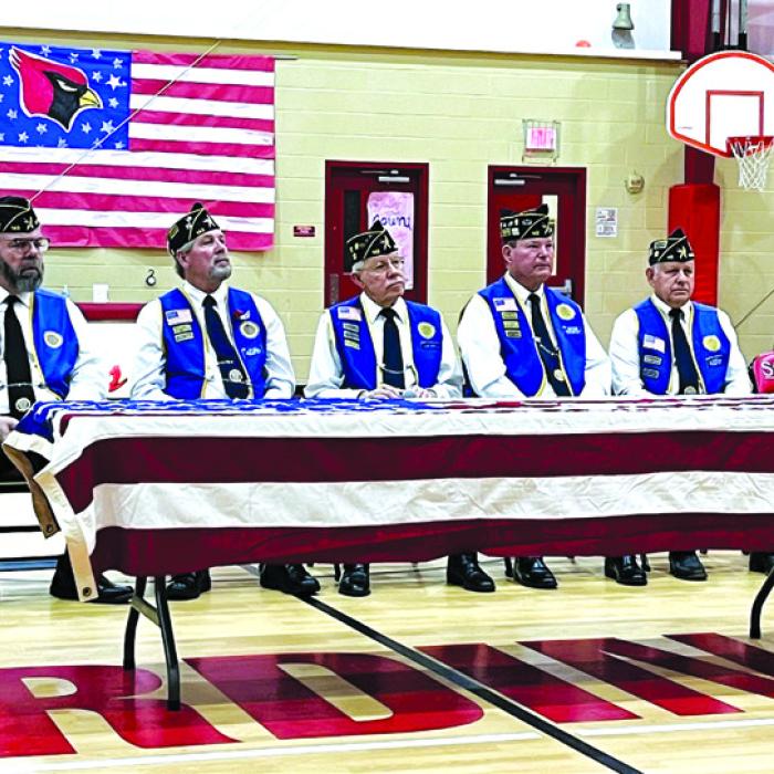 American Legion Patriotic Presentation at St. Rose