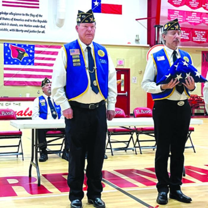 American Legion Patriotic Presentation at St. Rose