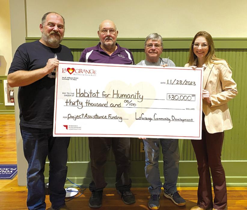 Habitat for Humanity Receives Funding
