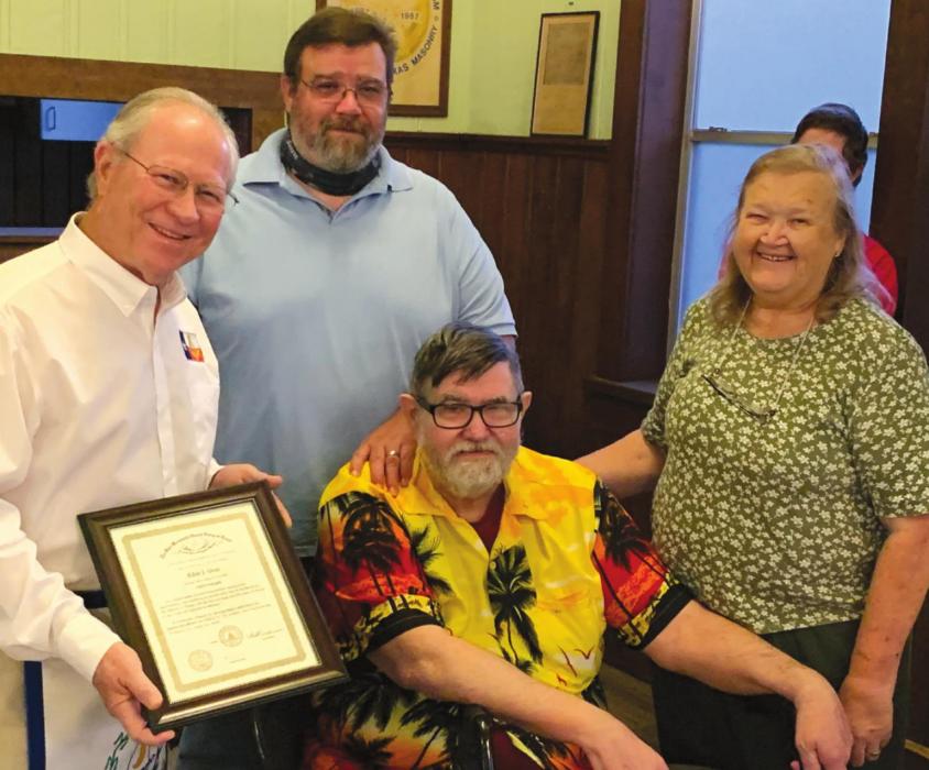 Masonic Lodge Honors 50 Year Master Mason