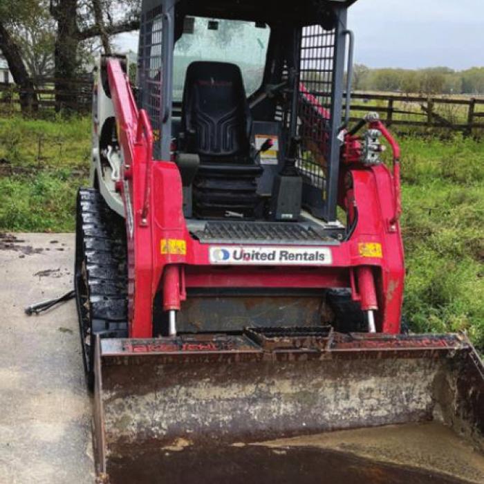 The Fayette County Sheriff’s Office released this photo of the skid steer that was allegedly stolen by a pair of local teens. Deputies recovered the machine on Thanksgiving day.