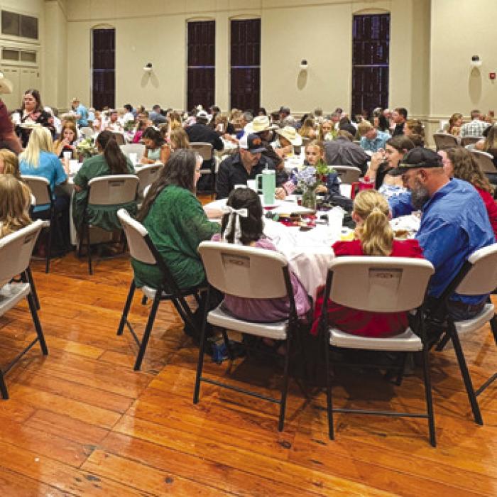 Many were in attendance at the annual Fayette County 4-H banquet at the Casino Hall in La Grange recently.