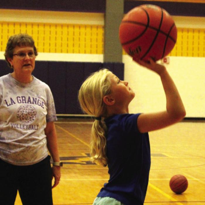 La Grange Girls Basketball and Volleyball Camp
