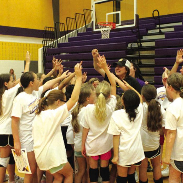 La Grange Girls Basketball and Volleyball Camp