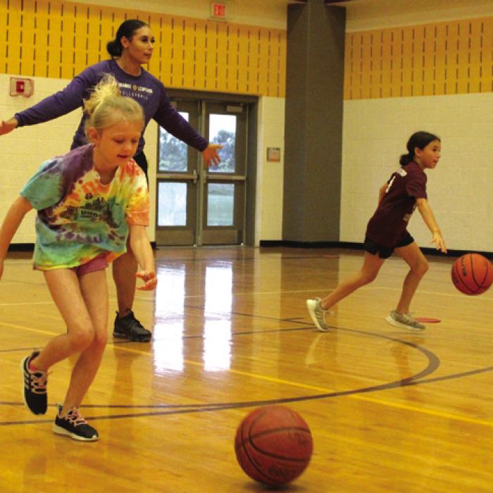 La Grange Girls Basketball and Volleyball Camp