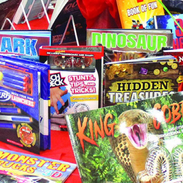 The La Grange Book Fair will be held Monday Nov. 28-Friday Dec. 3 at the LHS Library. The Book Fair will be open 8 a.m. to 6:30 p.m. Monday and Tuesday Nov. 28-29; 8 a.m.- 6 p.m. on Wednesday Nov. 30, then 8 a.m. to 5:30 p.m. Thursday Dec. 1 and 8 a.m. to 1:30 p.m. Friday Dec. 2. Santa will be visiting the book fair Wednesday Nov. 30 to take pictures from 4:45 p.m. to 6 p.m. They will have books for kids Pre-K through 12th grade.