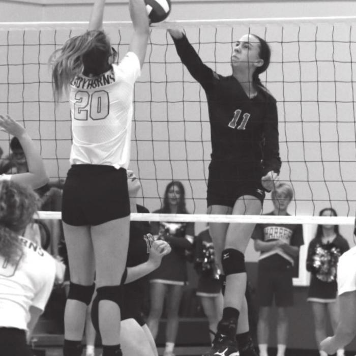 Schulenburg and Meredith Magliolo, now a sophomore, were one win away from making it to the state tournament last season. Record file photo