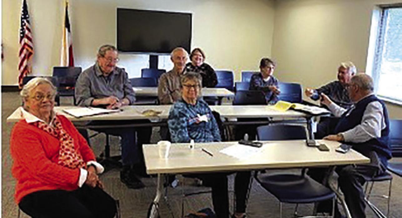 Prairie Blume Literary Society Holds Meeting