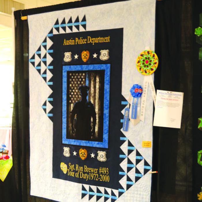 Judge’s Award (Lois Kindley) - “Thanks for Your Service!” by Dana Brewer, Lexington.