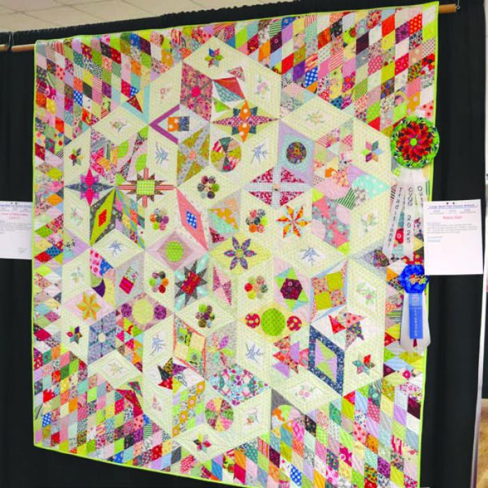 Outstanding Traditional - Artisan - “Bowie Stars” by Lori Learned, La Grange.