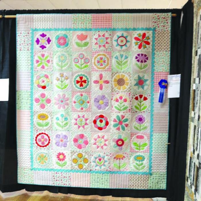 Guild Choice Award - “A Flower Garden for Bella” by Barbara Schellberg, La Grange.
