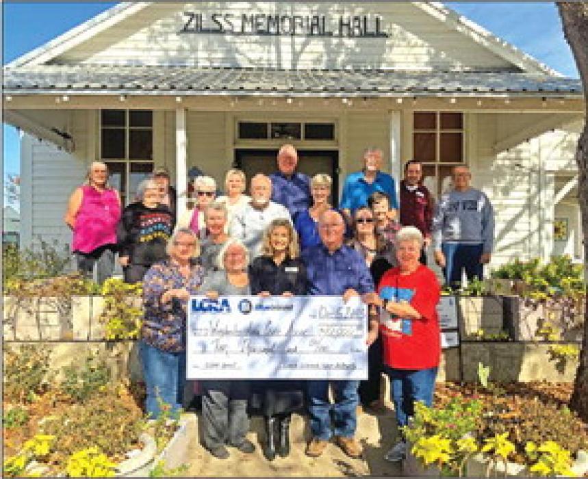 LCRA, Bluebonnet Donate $10,000 to Upgrade Zilss Hall
