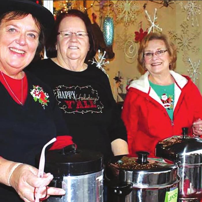 Wassail brewers as a previous Schmeckenfest.