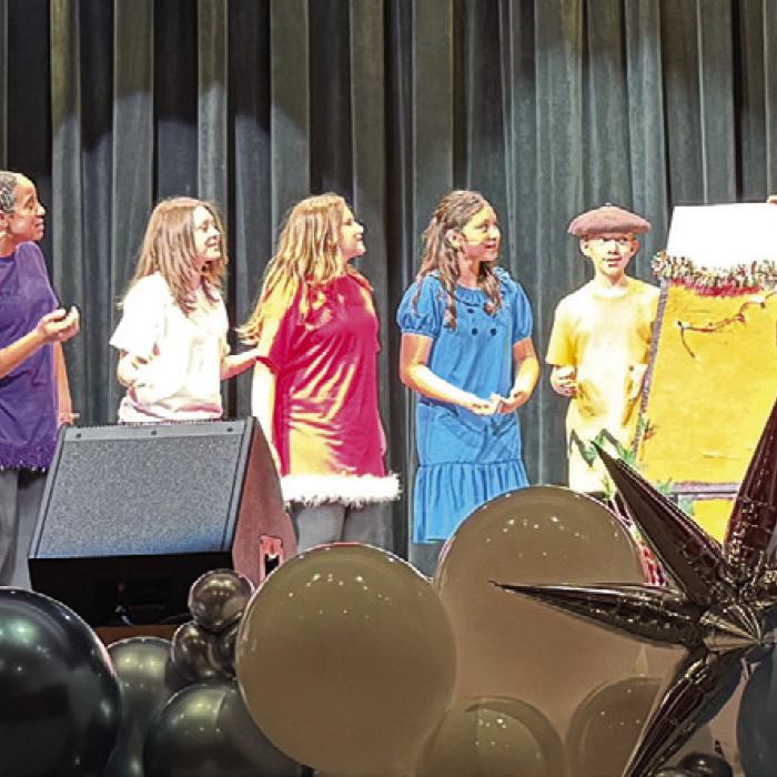A Charlie Brown Christmas Locally – on Stage and in Window Art