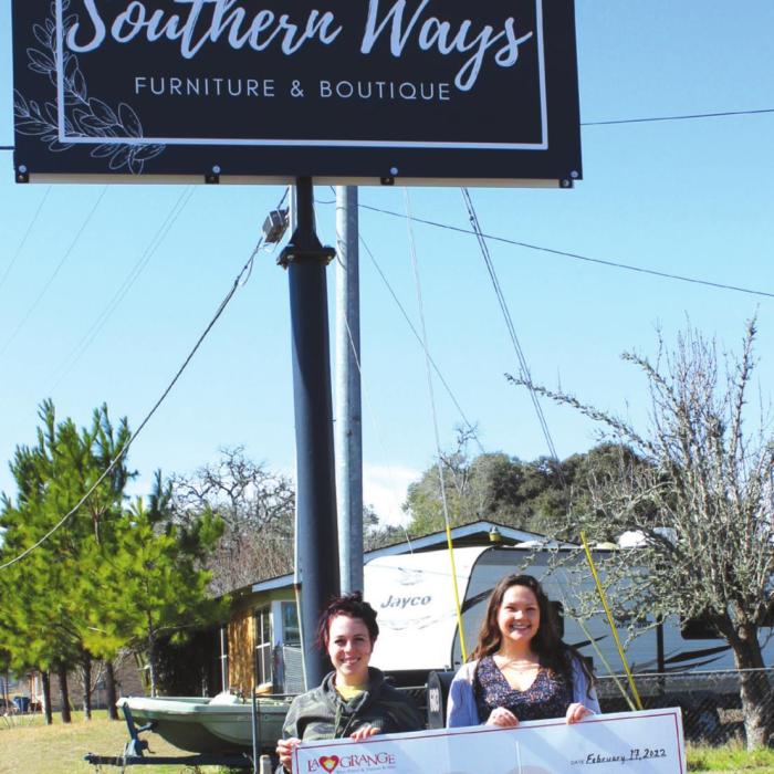 Southern Ways Receives Paint & Sign Grant