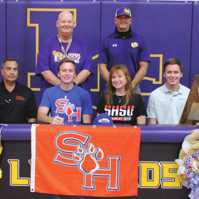 Truss to Pole Vault for Sam Houston