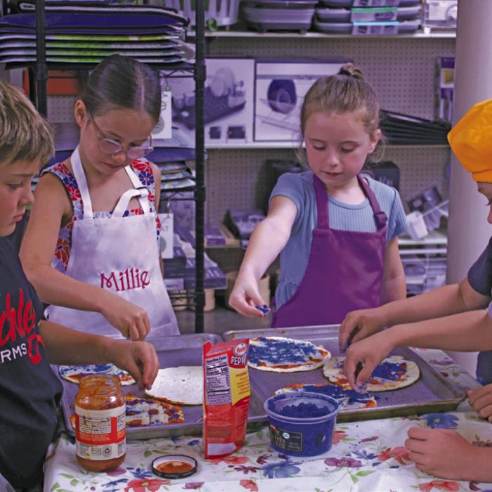 Patriotism Extends to Kids Cooking Class