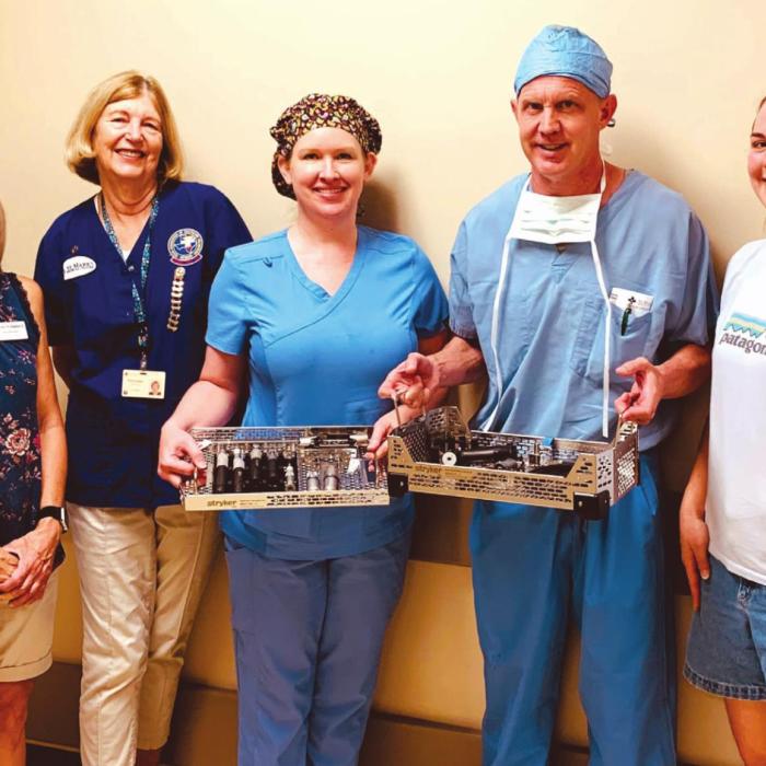 Second Chance Funds New Orthopedic Power Instruments for St. Mark’s Medical Center