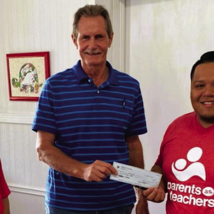Weimar Knights of Columbus Make Donation
