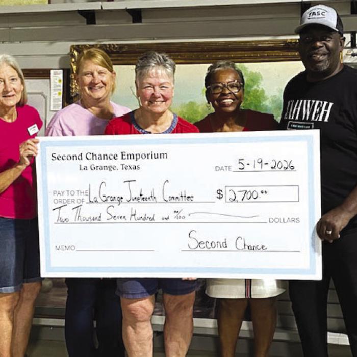 Second Chance Donates to Juneteenth