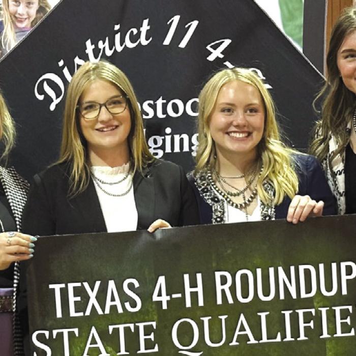 3rd Place Senior Team: Haley Schramek, Kyrroll Prihoda, Keeley Warnken, and Madyson Holub.