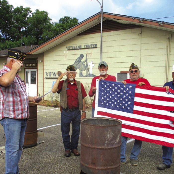 Flag Retirement Ceremony Held