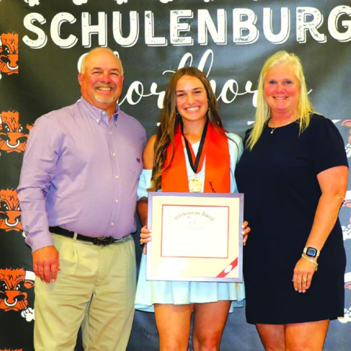 Otto, McBride Top Grads in Schulenburg