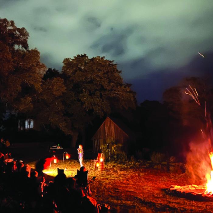 Spooky Story Program Friday at Monument Hill