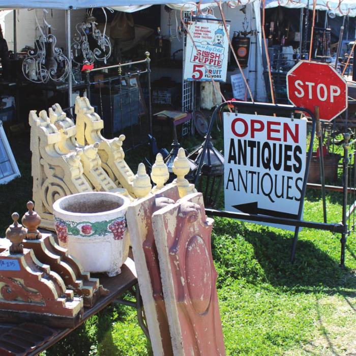 A sampling of the wares out in Warrenton Friday.