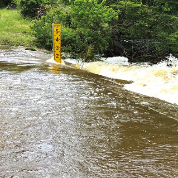 Fayette County Saturated by Recent Rains