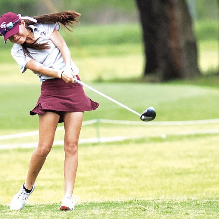 Flatonia senior golfer Jordyn Ponewash finished in 6th place individually in the 2A state golf tournament this week at Lions Municipal course in Austin. She shot a 78 on the first day and 87 on the second day. In college she will play golf for Texas Lutheran University. Record file photo