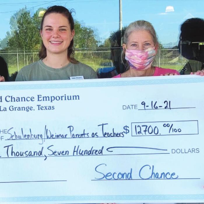 Second Chance Donates to Bugle Boy Foundation, PAT