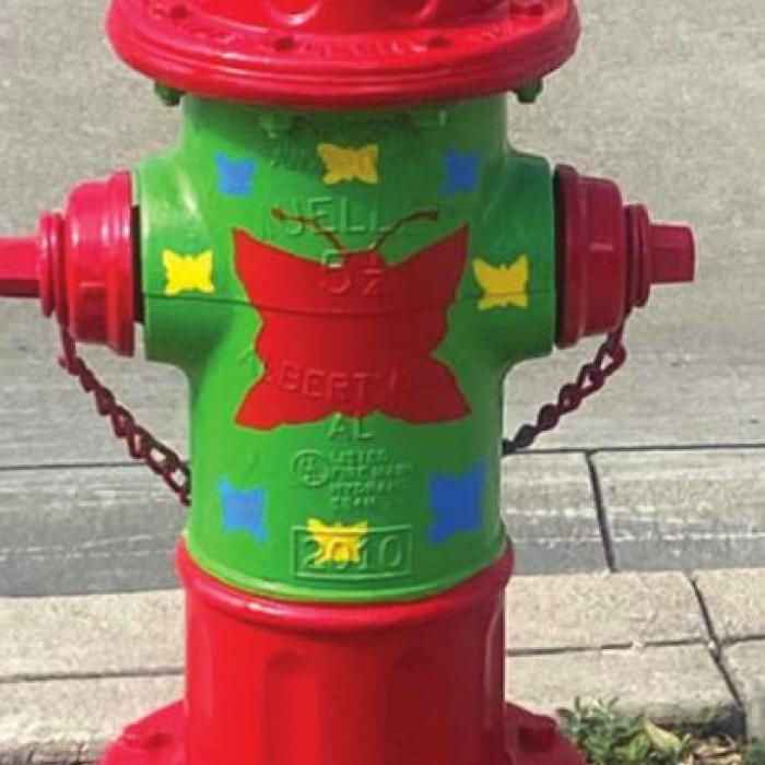 La Grange’s Fire Hydrant Painting Beautification Project Going Strong