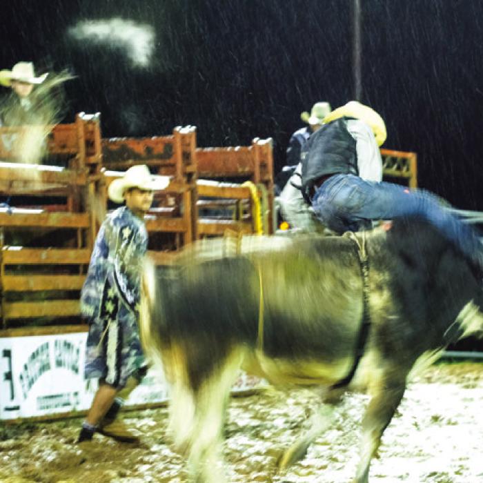 Rodeo Must Go On: One Dry and One Wet Night