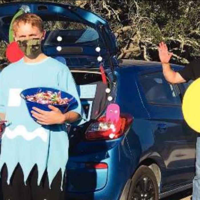 Drive-Through Trick-or-Treating