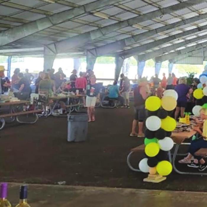A photo of the festivities at this year’s Taste of the Towns event.