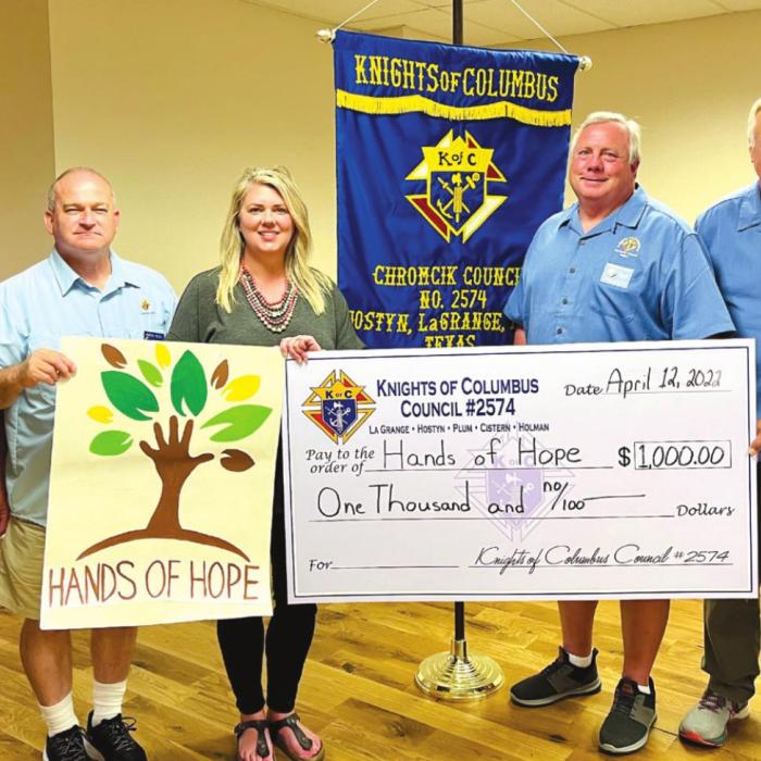 KC’s Donate to Hands of Hope