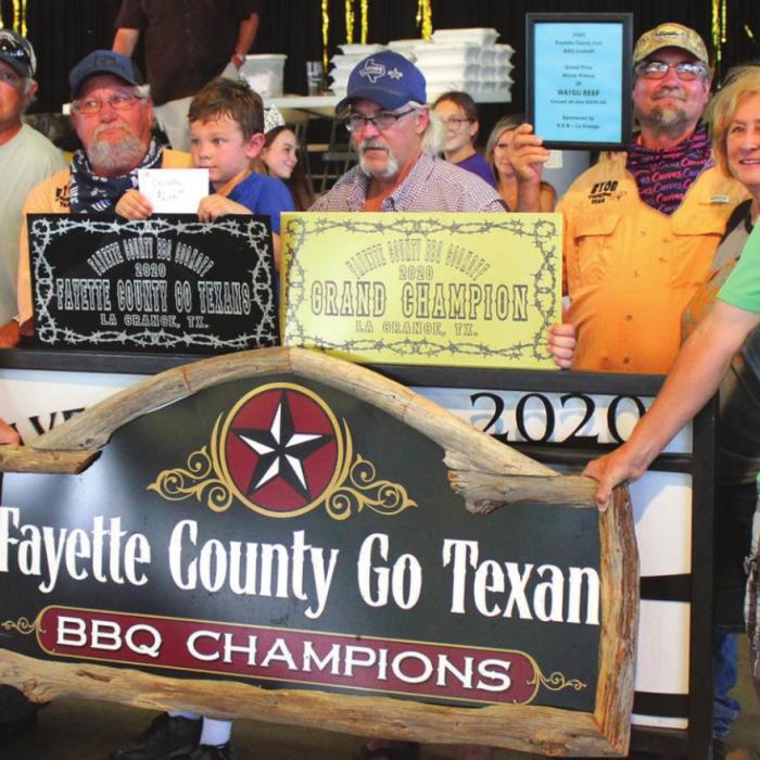 Fayette County Go-Texan BBQ Champs