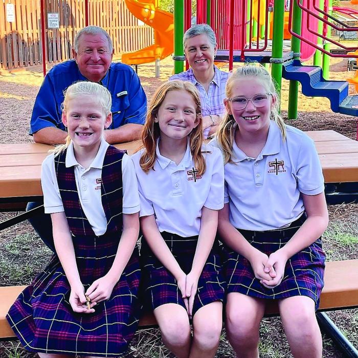 Picnic Tables Donated to St. Rose of Lima