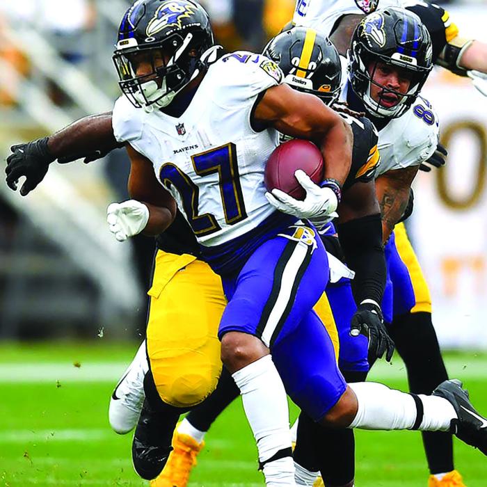Dobbins Makes a Big Return to the Field Sunday