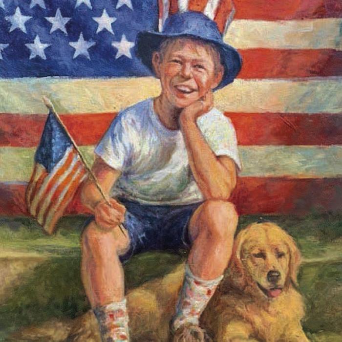 “God Bless America” by Janice McCubbin, Houston, TX